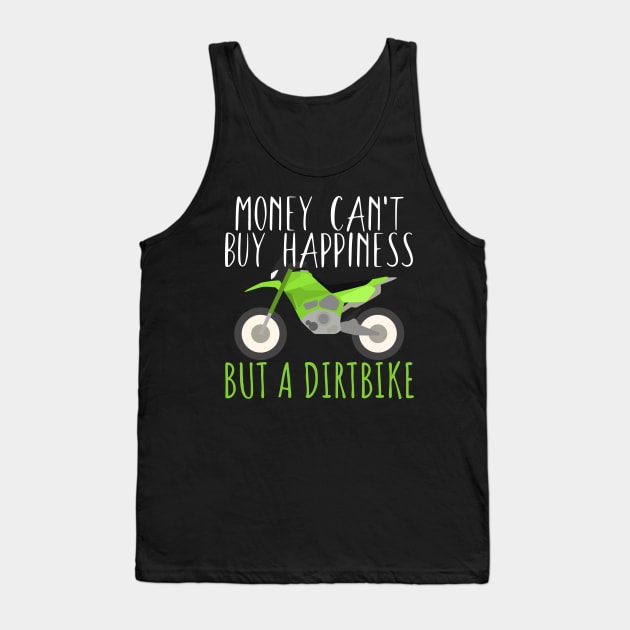 Motocross money happy bike Tank Top by maxcode